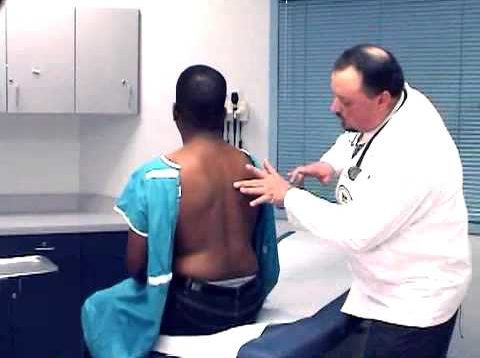 diaphragmatic excursion physical exam
