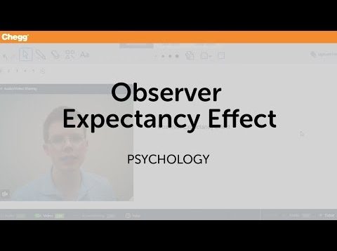Observer Expectancy Effect | Psychology | Chegg Tutors