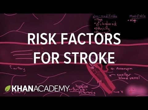 Risk factors for stroke | Circulatory System and Disease | NCLEX-RN | Khan Academy