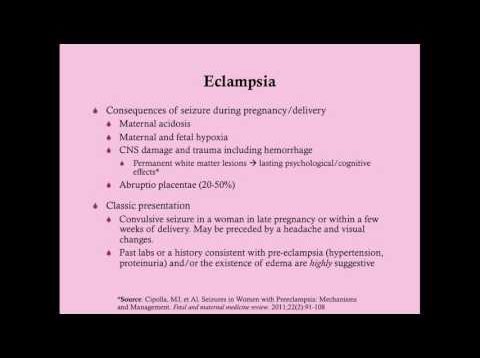 Eclampsia – CRASH! Medical Review Series