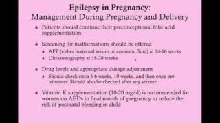 Epilepsy in Pregnancy – CRASH! Medical Review Series