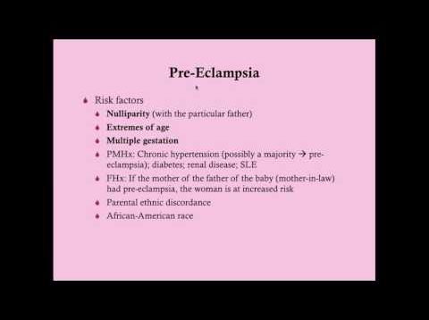 Pre-Eclampsia – CRASH! Medical Review Series