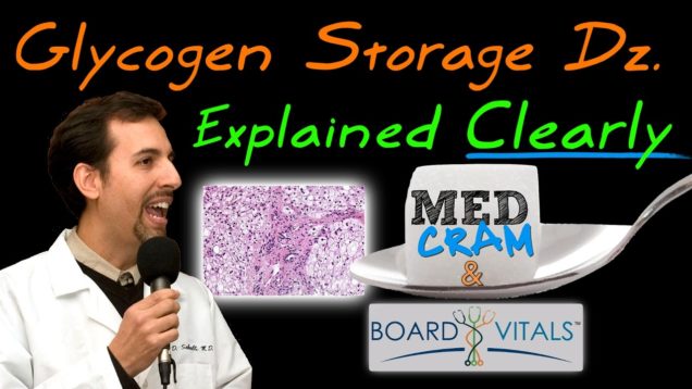 Glycogen Storage Diseases (GSD) Explained Clearly by MedCram.com – A BV Question