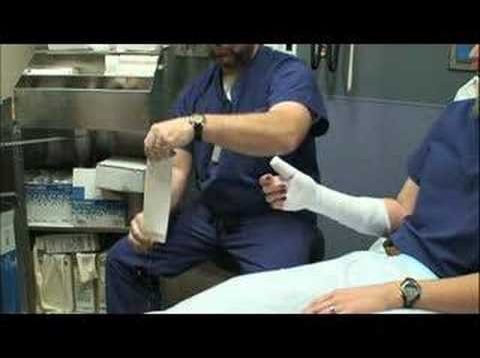 Thumb spica splint