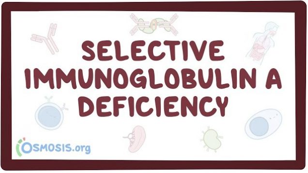 Selective immunoglobulin A deficiency