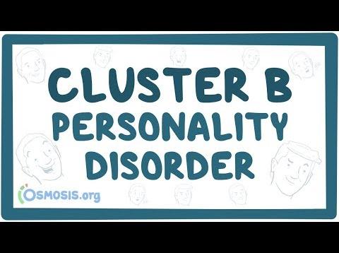 Cluster B personality disorders (antisocial, borderline, histrionic, narcissistic)