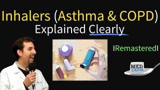 Asthma & COPD Treatment / Pharmacology (Inhaler Progression) Explained Clearly – Remastered