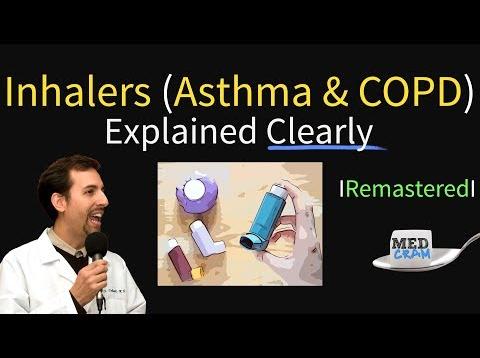 Asthma & COPD Treatment / Pharmacology (Inhaler Progression) Explained Clearly – Remastered